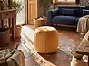 Pouffe SELBY Velvet Mustard
