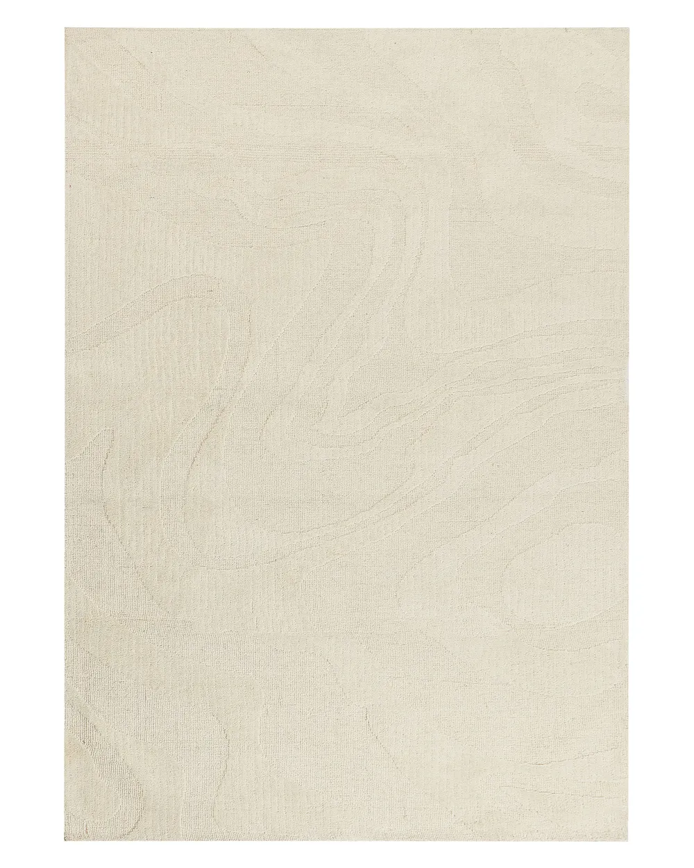 Tappeto SASNAK Beige 160 x 230 cm Lana_884746