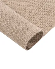 Tappeto NANDED Beige chiaro 80 x 300 cm Iuta_1040002