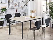 Dining Table HOCKLEY Light Brown 150 cm 90 cm_1178677