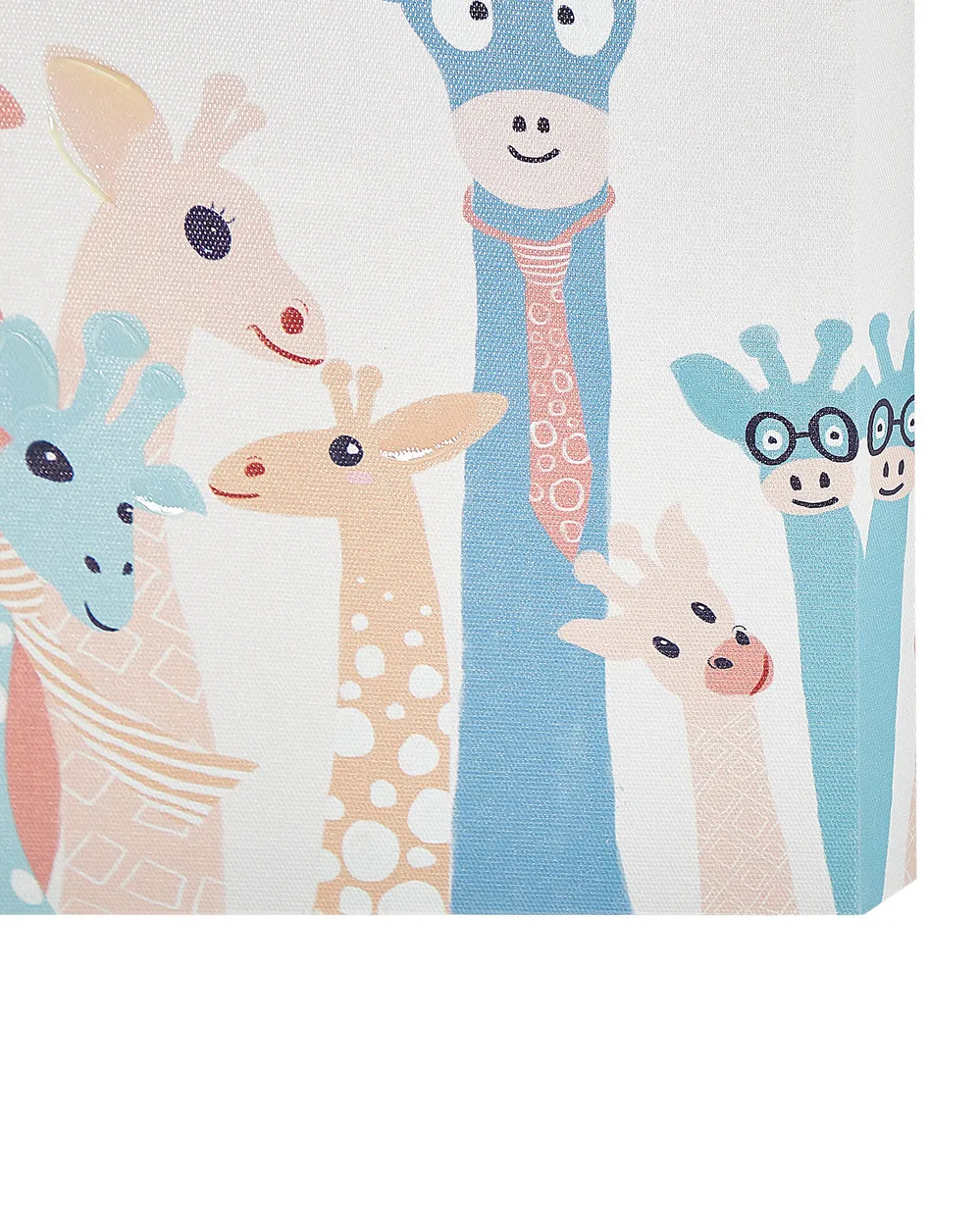 Set of Canvases TILLIA Animal Motif 30 x 30 cm Multicolour