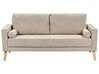 2-Sitzer Sofa taupe KALMAR_928776