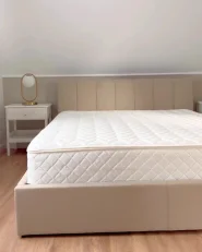Letto contenitore DREUX Tessuto Beige 140 x 200 cm_1172302