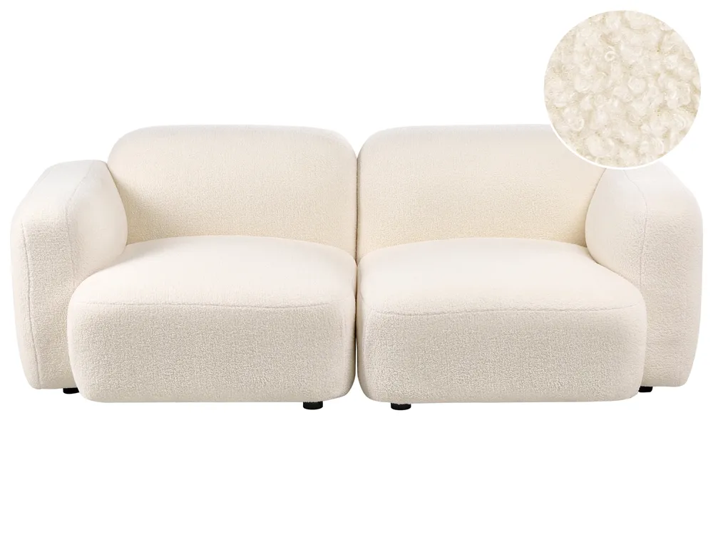 Sofa 3 Seater AFOSS Boucle Off-White