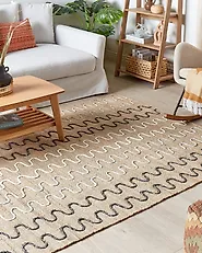 Teppich SOGUT Beige 160 x 230 cm Jute_1182419