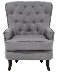 Armchair VIBORG II Fabric Light Grey_708377