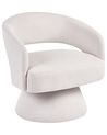 Swivel Armchair EIDAL Off-White