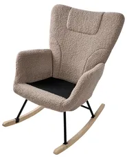 Rocking Chair SANDVE Boucle Taupe_1033091