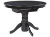 Table extensible 106/150 x 106 cm noir AKRON_927574