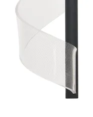 Lampadario a LED SARELA Metallo Nero_1010508