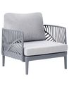 Garden Armchair SATURNIA Grey