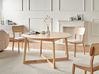 Dining Table WAIPORI Light Oak 140 cm 140 cm