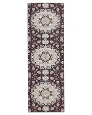 Dywan ARITAS Czarny 80 x 240 cm_886607