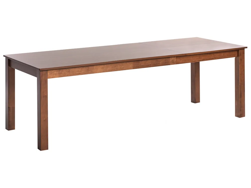Dining Table LOTTIE Dark Walnut 160 cm 90 cm - Beliani.co.uk