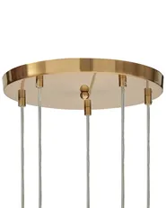 Pendant Lamp RALFES Glass Brass_868617
