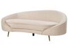 3-istuttava sohva sametti beige SAVAR_915416