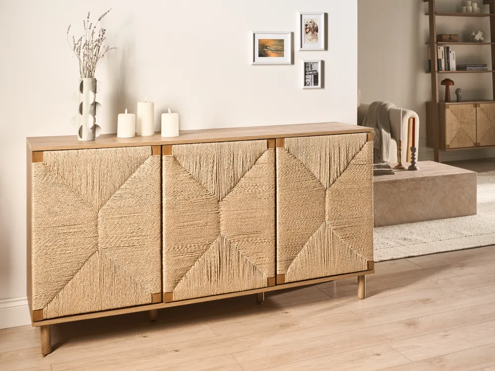 Bufet cu 3 uși BONDI Maro deschis