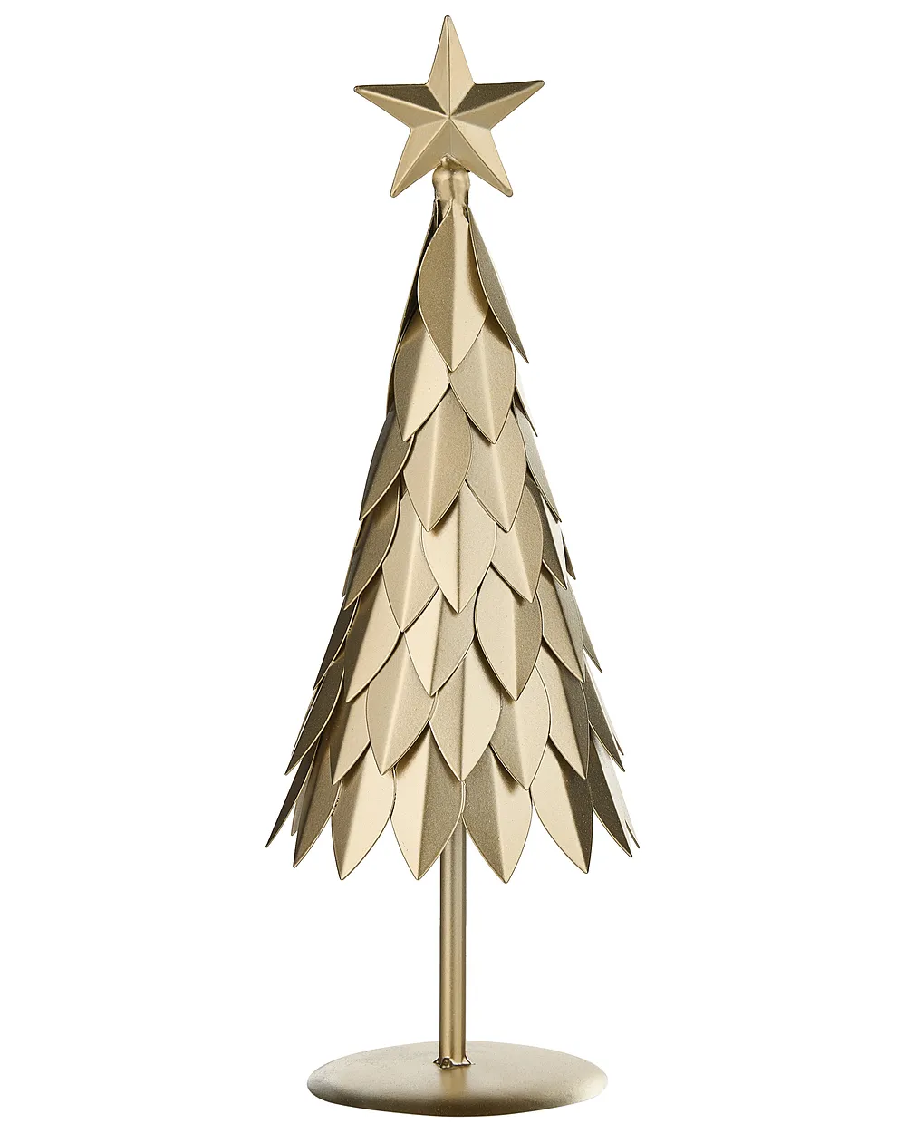 Kétdarabos dekorfigura szett KEMIJOKI 41/48 cm Karácsonyfa Arany_1156605