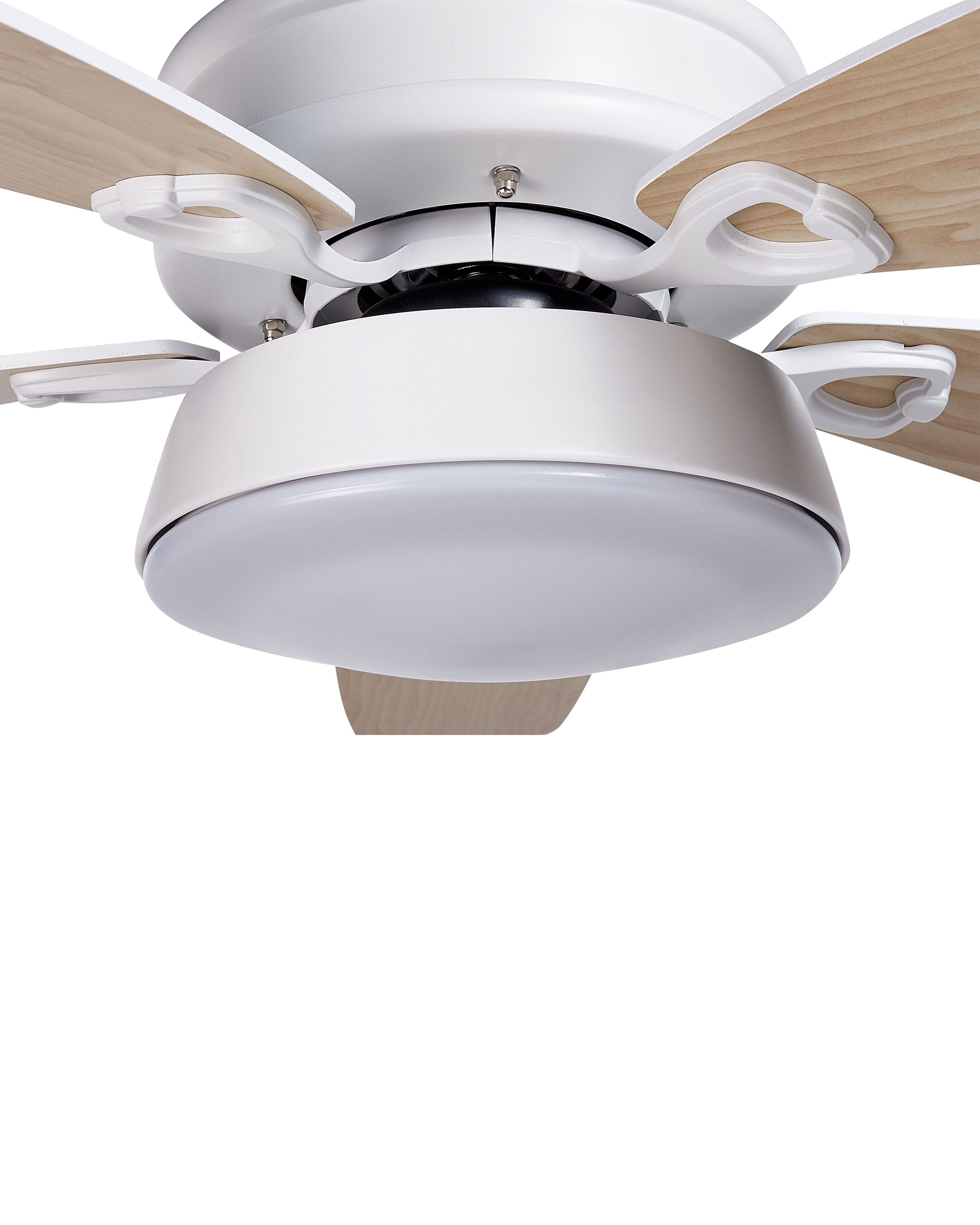 Ventilateur De Plafond Westinghouse Tristan 132 Cm - Blanc - Télécommande Et Lumière - Neuf