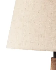Table Lamp GODAWARI Mango Wood Dark Brown_985995