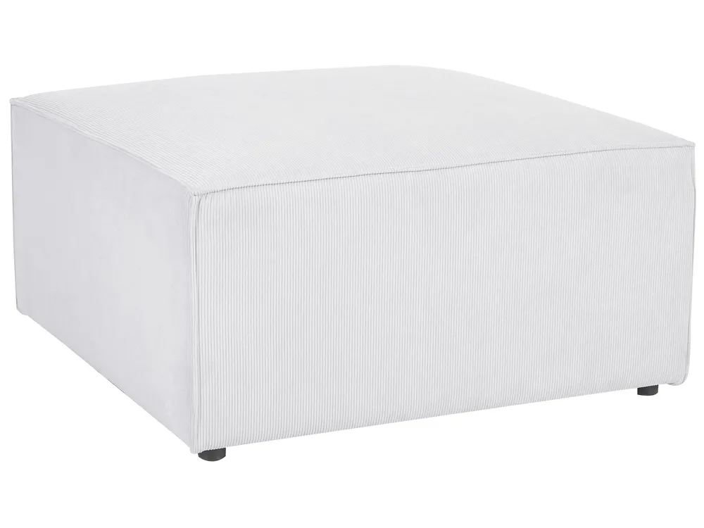 Ottoman LEMVIG Corduroy Off-White_873077