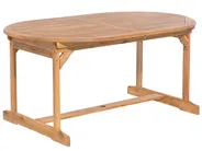 Garden Dining Set 8 Seater MAUI with Cushions Acacia Wood Off-White_696937