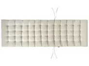 Sonnenliege mit Kissen CESANA PREMIUM mit Relaxfunktion Akazienholz Taupe_991024