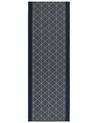 Vloerkleed polyester grijs 70 x 200 cm CHARVAD_831722