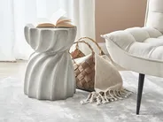 Side Table ALGUA 35 cm 35 cm Grey_873765