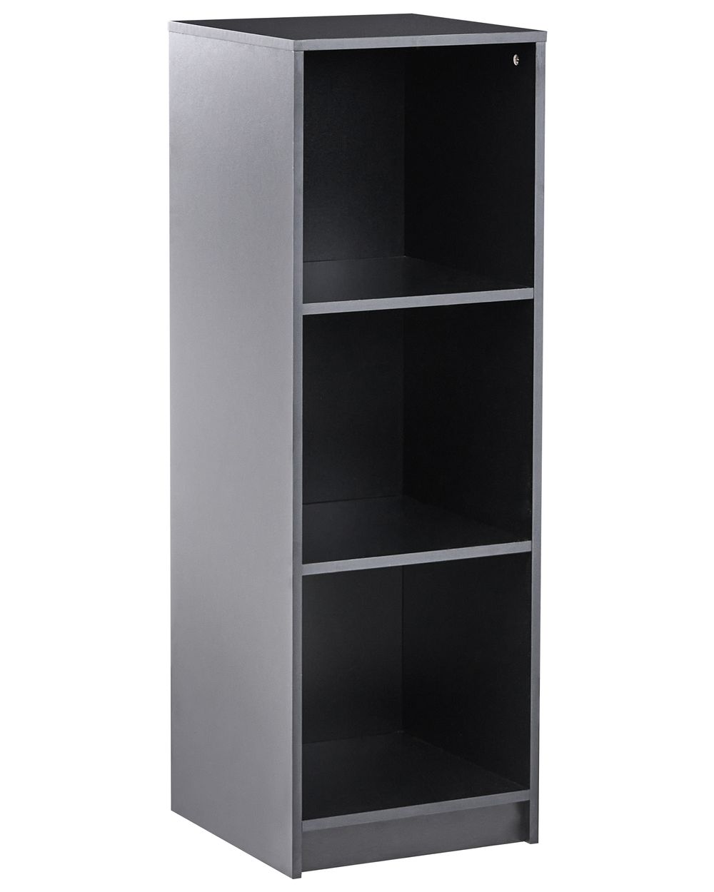 Knižnica s 3 policami ZEHNA 117 cm Čierna