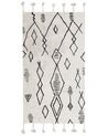Rug KEBIR Off-White 80 x 150 cm Cotton