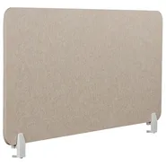 Desk Screen SPLIT 120 x 50 cm Beige_1022906