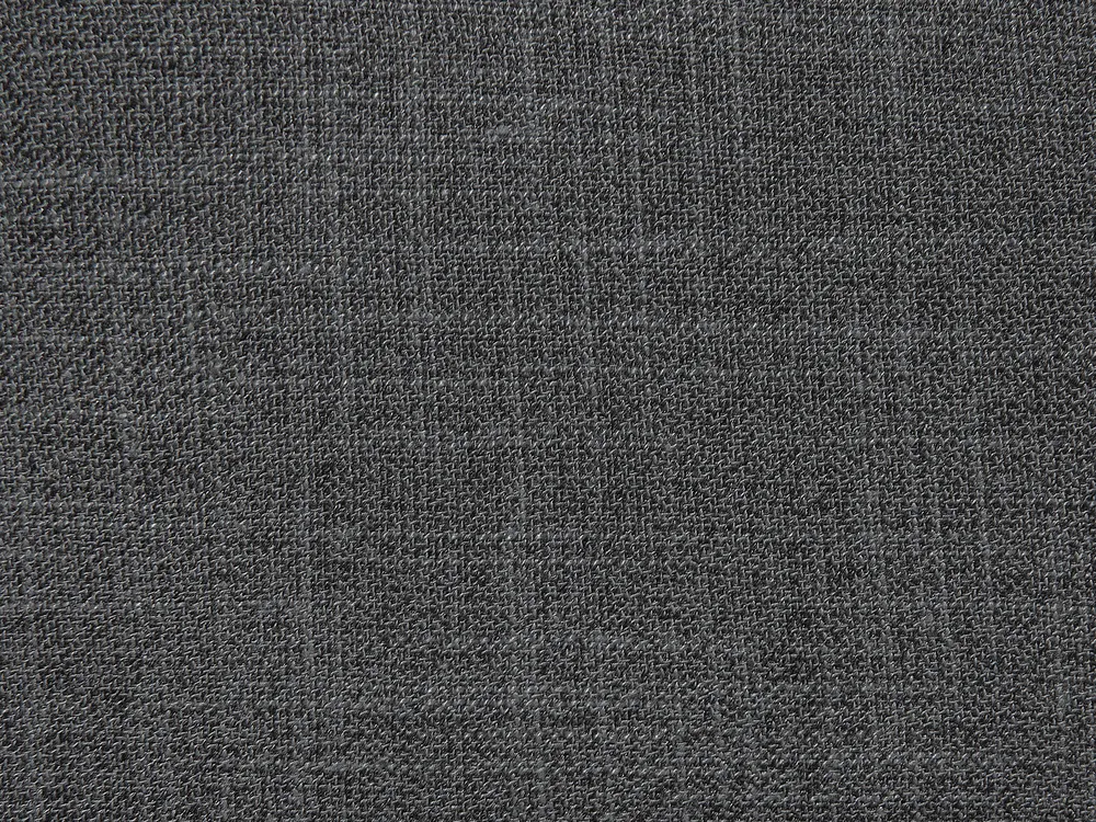 Bed Fabric VALBONNE 160 x 200 cm (EU King Size) Dark Grey_794262