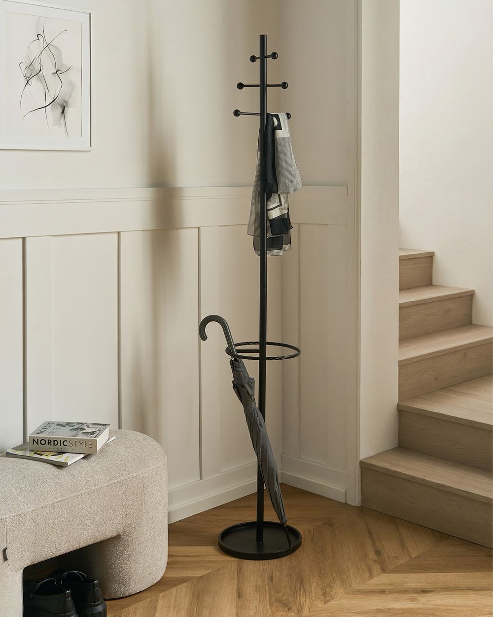 Coat Stand GILLAM Black