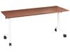 Zusammenklappbarer Schreibtisch CAVI 160 cm 60 cm Dunkelbraun