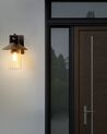 LED-vägglampa för utomhusbruk med rörelsesensor 30 cm svart GOODIE _870507