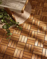 Rivestimenti e piastrelle da esterno ACERENZA Legno di acacia certificato Naturale_957684