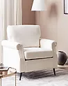Sillón VIETAS Tela Blanco