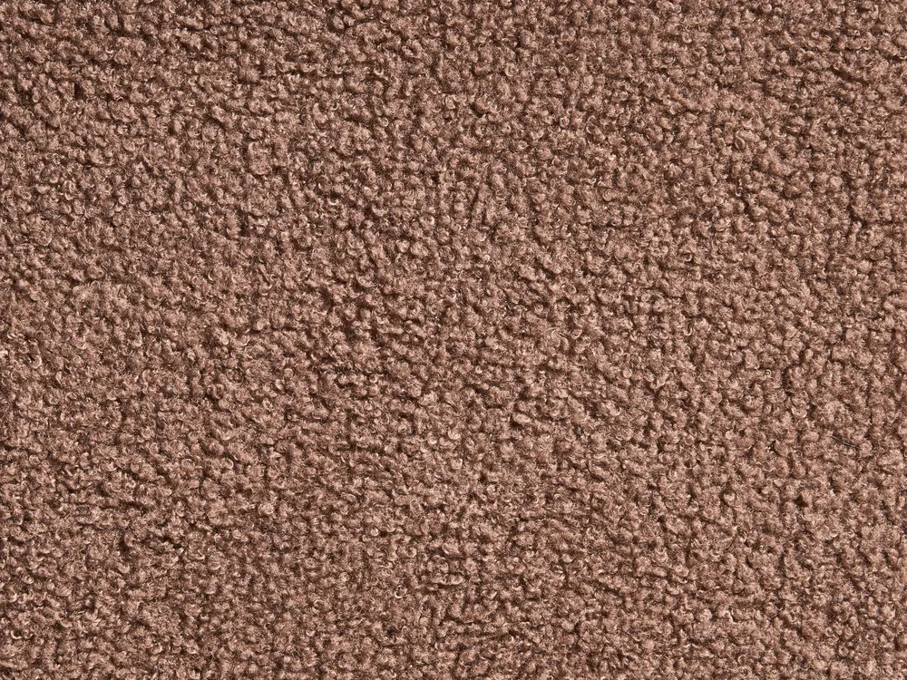 Sofa Bed 3 Seater KVAM with Storage Boucle Brown_1021904
