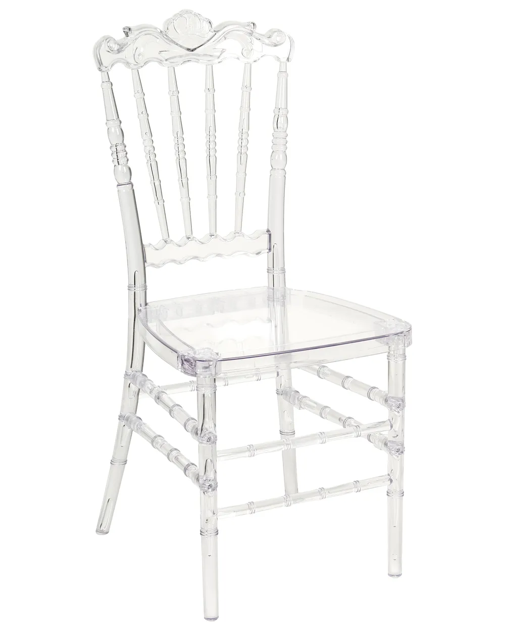 Set of 2 Dining Chairs MENDON Transparent_929344