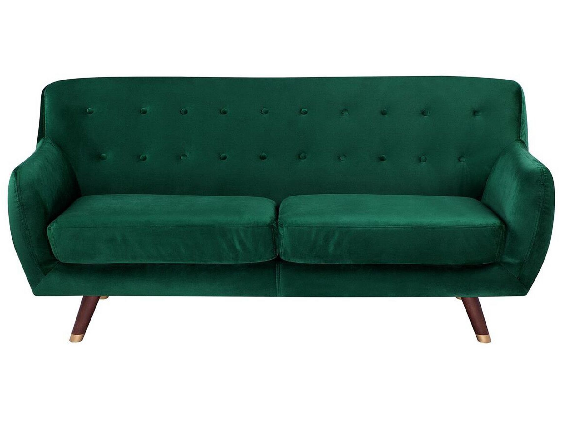 3 Seater Velvet Sofa Emerald Green BODO_738279