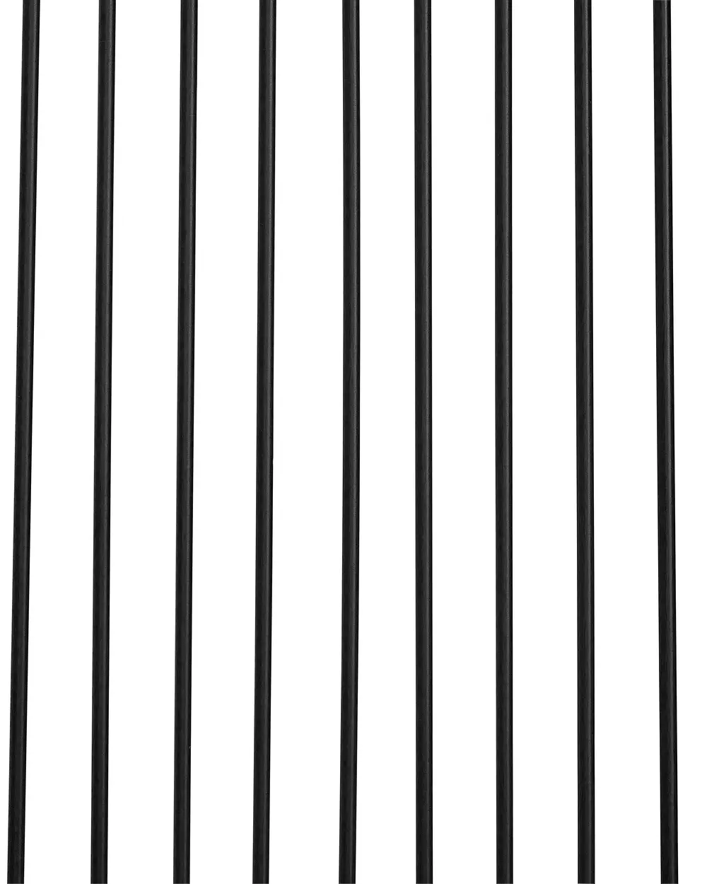 Set of 2 Bar Chairs PENSACOLA Metal Black_907500