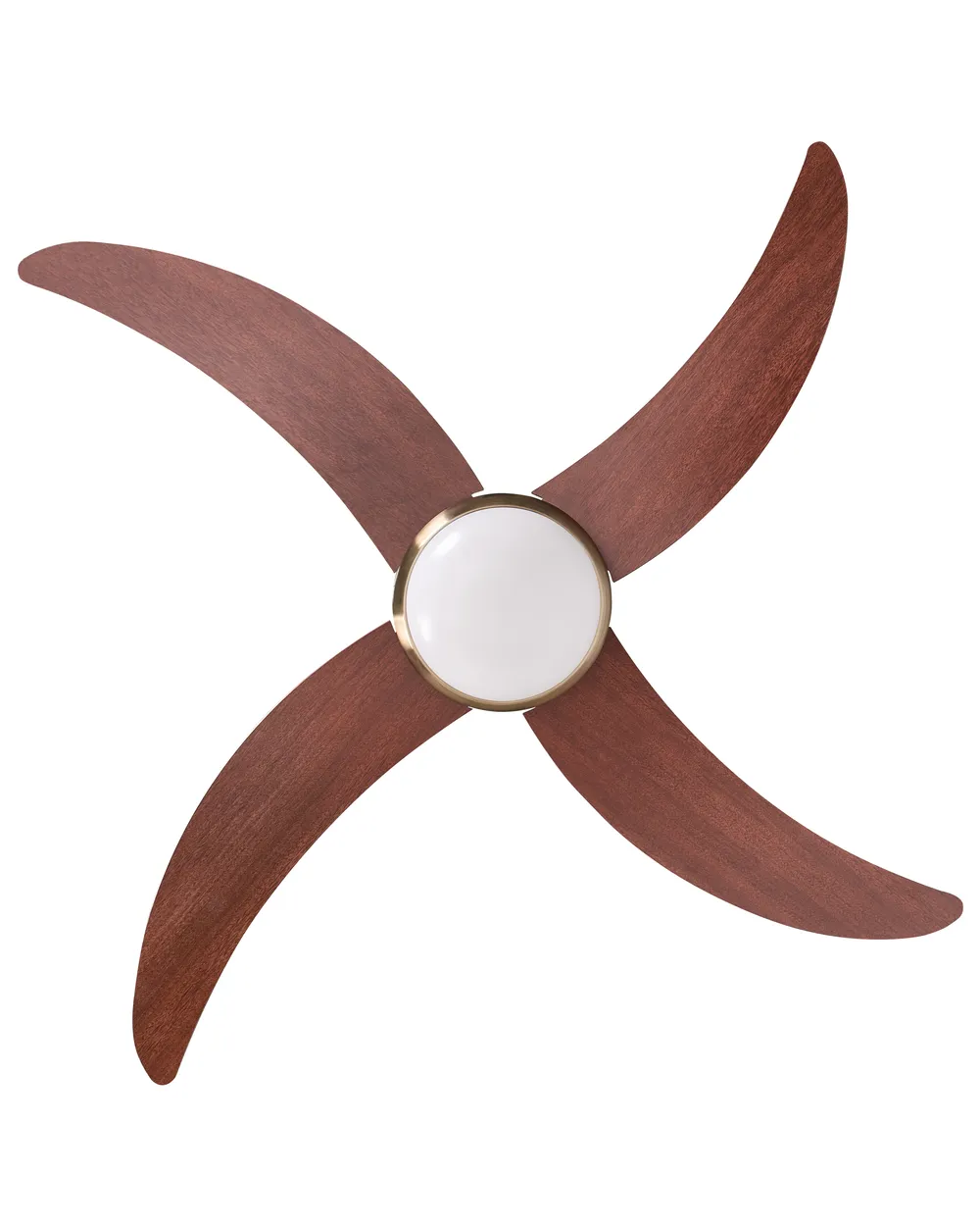 Ceiling Fan with Light CHACANA with Remote LED Brass_1133444