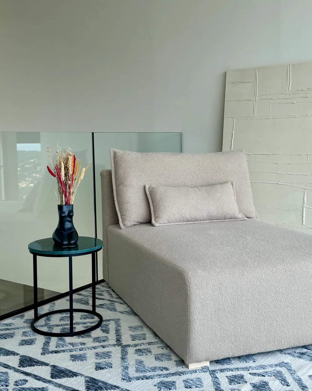 Side Table TYRELL Marble Dark Green_1064422
