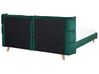 Łóżko welurowe 180 x 200 cm zielone SENLIS  _740822