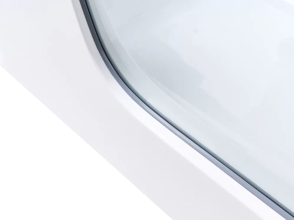 Vasca idromassaggio angolare CAHUITA 160 x 75 cm Bianco_1029542