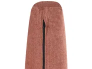 Corner Sofa 3 Seater MALOY Fabric Light Red Right Hand_947533