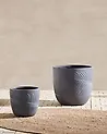 Plant Pot FTERO 42 cm Grey