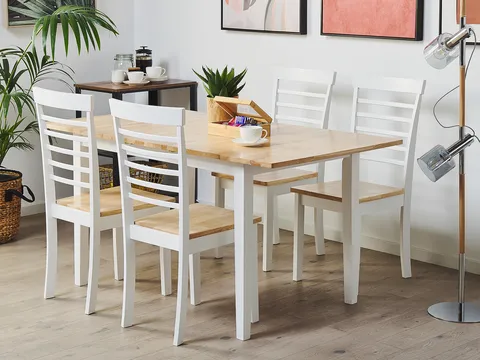 Solid Wood Tables Up to 70 OFF Beliani