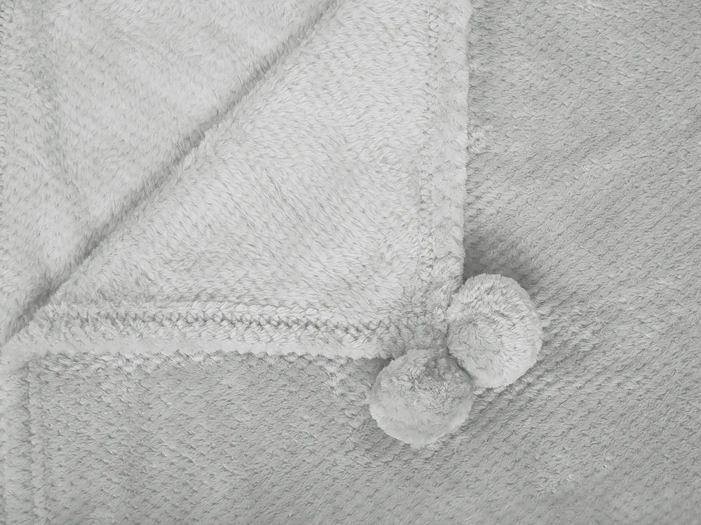 Kuscheldecke SAITLER 150 x 200 cm Hellgrau_770472